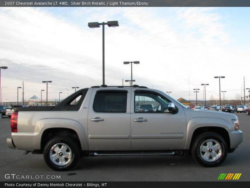 Silver Birch Metallic / Light Titanium/Ebony 2007 Chevrolet Avalanche LT 4WD