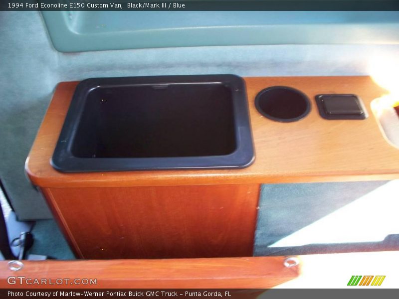 Black/Mark III / Blue 1994 Ford Econoline E150 Custom Van