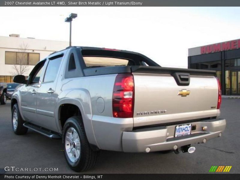 Silver Birch Metallic / Light Titanium/Ebony 2007 Chevrolet Avalanche LT 4WD