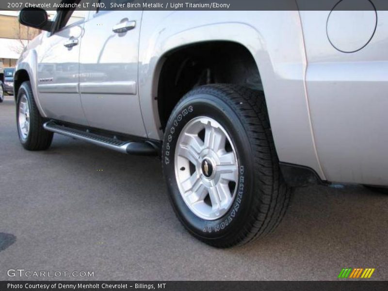 Silver Birch Metallic / Light Titanium/Ebony 2007 Chevrolet Avalanche LT 4WD