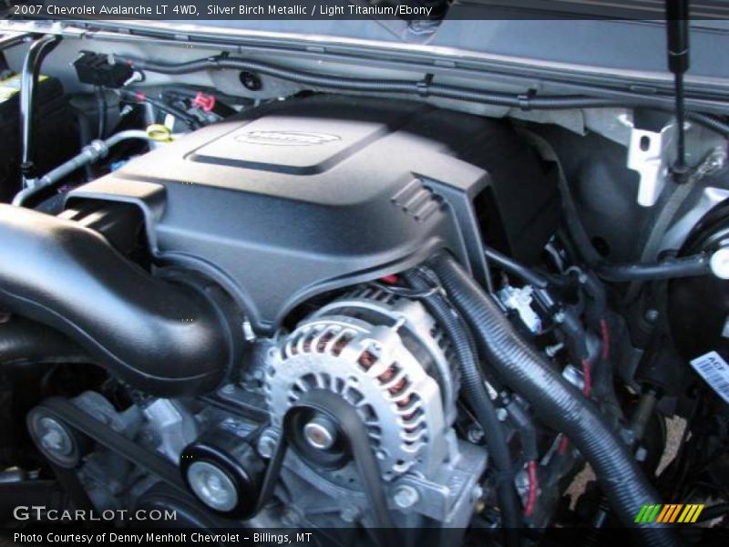 Silver Birch Metallic / Light Titanium/Ebony 2007 Chevrolet Avalanche LT 4WD