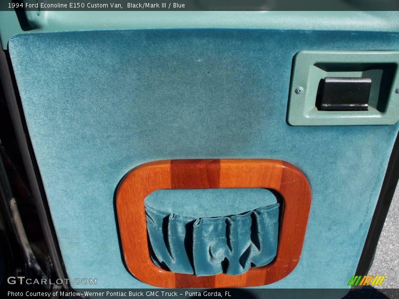 Black/Mark III / Blue 1994 Ford Econoline E150 Custom Van