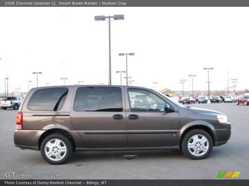 Desert Brown Metallic / Medium Gray 2008 Chevrolet Uplander LS