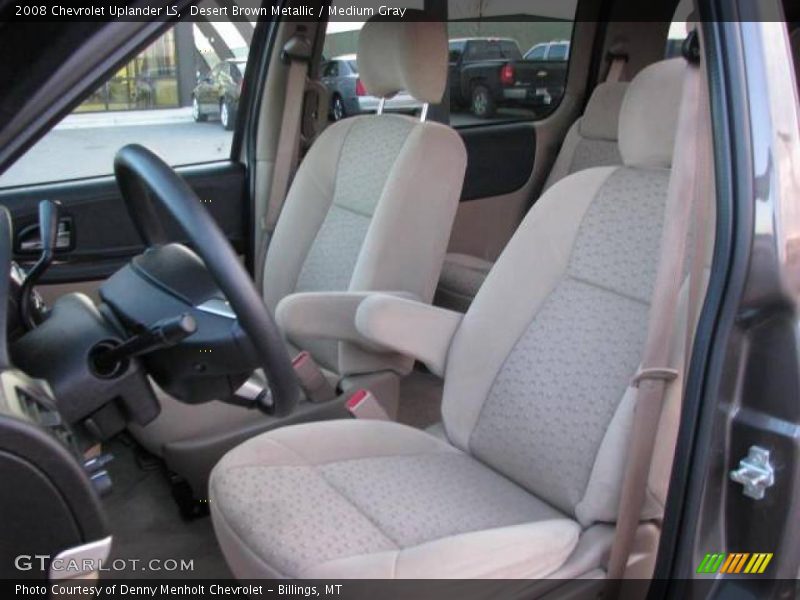 Desert Brown Metallic / Medium Gray 2008 Chevrolet Uplander LS