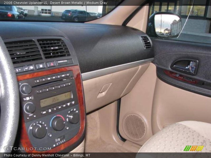 Desert Brown Metallic / Medium Gray 2008 Chevrolet Uplander LS