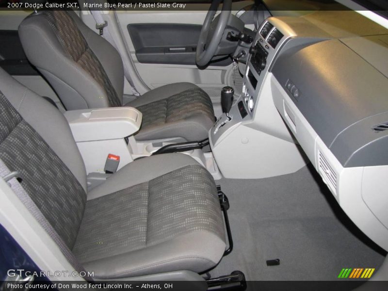 Marine Blue Pearl / Pastel Slate Gray 2007 Dodge Caliber SXT