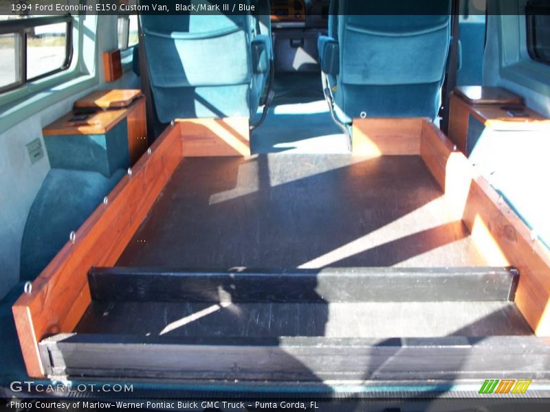 Black/Mark III / Blue 1994 Ford Econoline E150 Custom Van