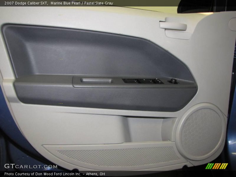 Marine Blue Pearl / Pastel Slate Gray 2007 Dodge Caliber SXT