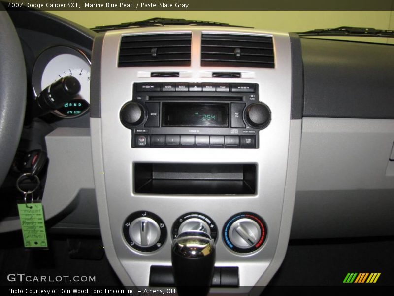 Marine Blue Pearl / Pastel Slate Gray 2007 Dodge Caliber SXT