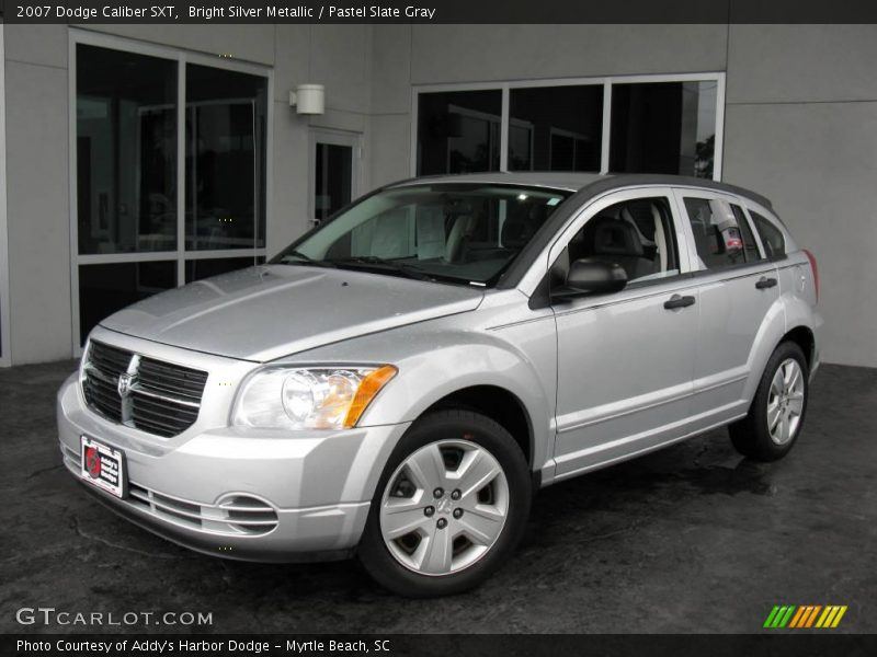 Bright Silver Metallic / Pastel Slate Gray 2007 Dodge Caliber SXT