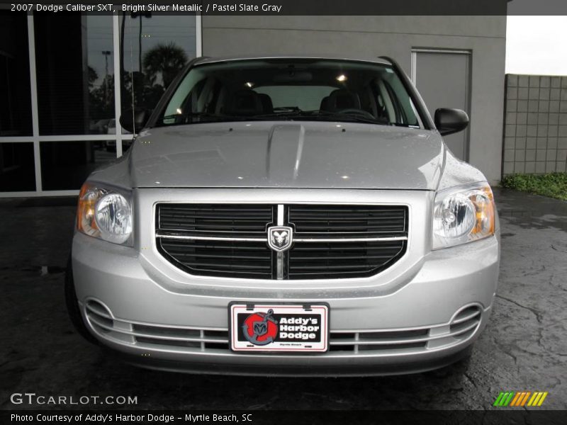 Bright Silver Metallic / Pastel Slate Gray 2007 Dodge Caliber SXT