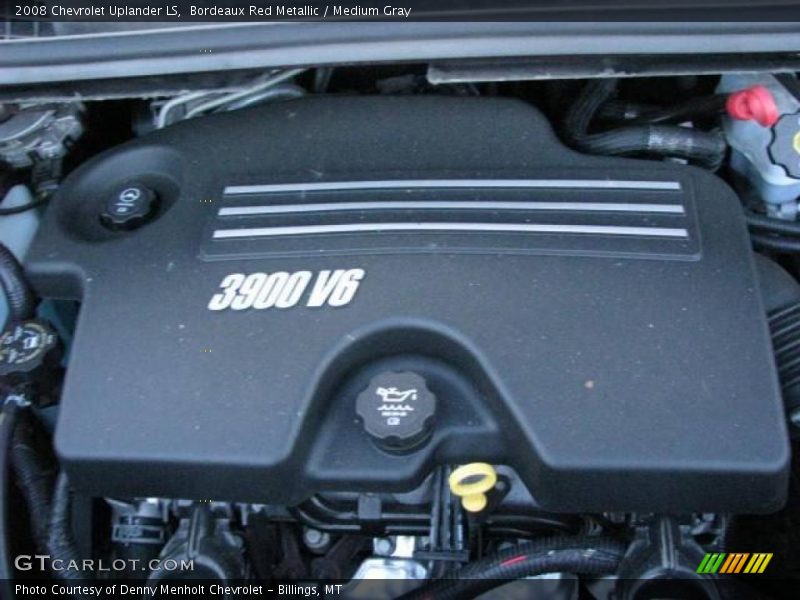 Bordeaux Red Metallic / Medium Gray 2008 Chevrolet Uplander LS