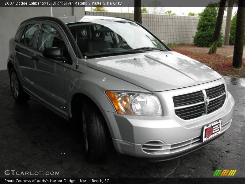 Bright Silver Metallic / Pastel Slate Gray 2007 Dodge Caliber SXT