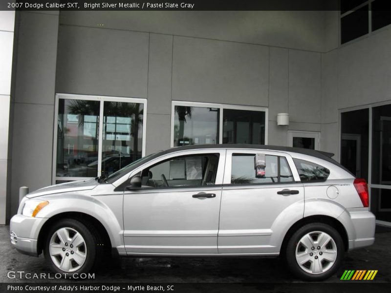 Bright Silver Metallic / Pastel Slate Gray 2007 Dodge Caliber SXT