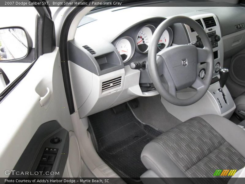 Bright Silver Metallic / Pastel Slate Gray 2007 Dodge Caliber SXT