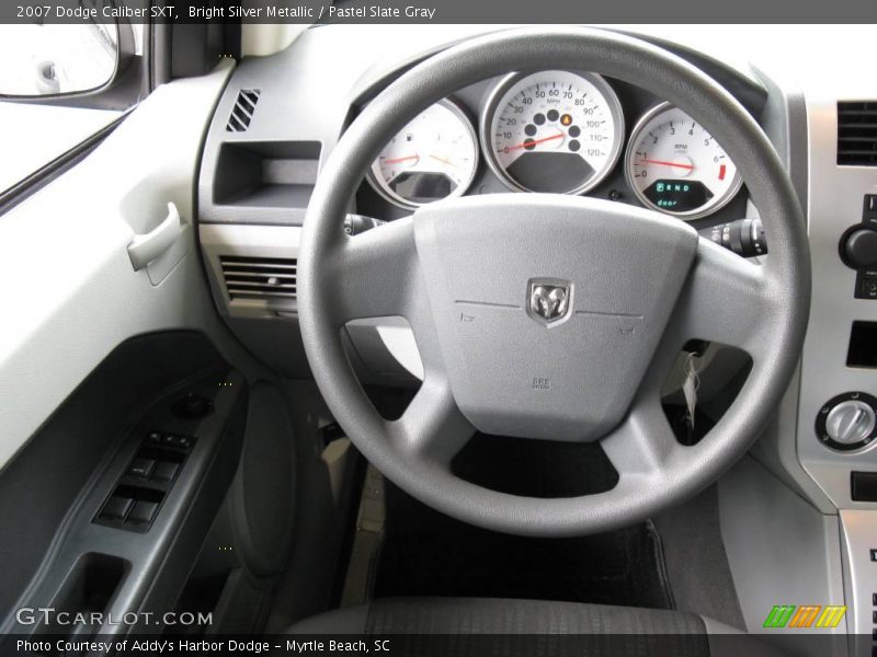 Bright Silver Metallic / Pastel Slate Gray 2007 Dodge Caliber SXT