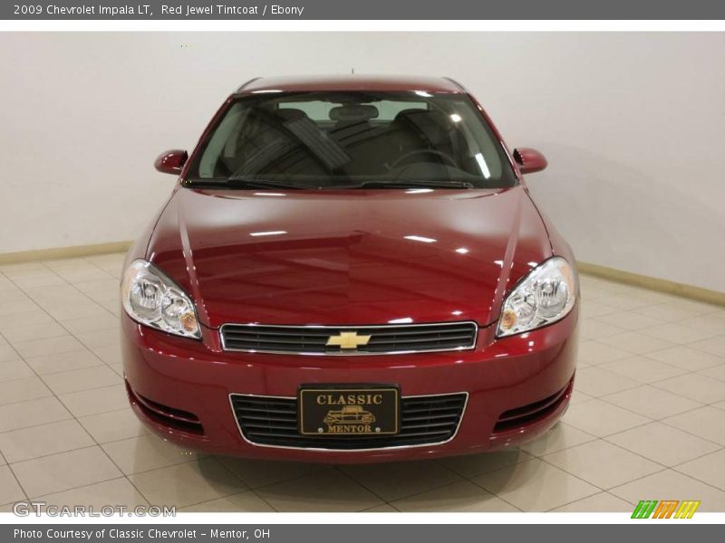 Red Jewel Tintcoat / Ebony 2009 Chevrolet Impala LT