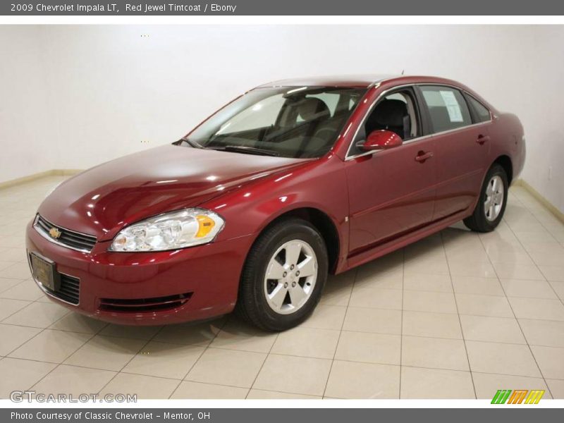 Red Jewel Tintcoat / Ebony 2009 Chevrolet Impala LT
