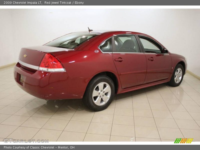 Red Jewel Tintcoat / Ebony 2009 Chevrolet Impala LT