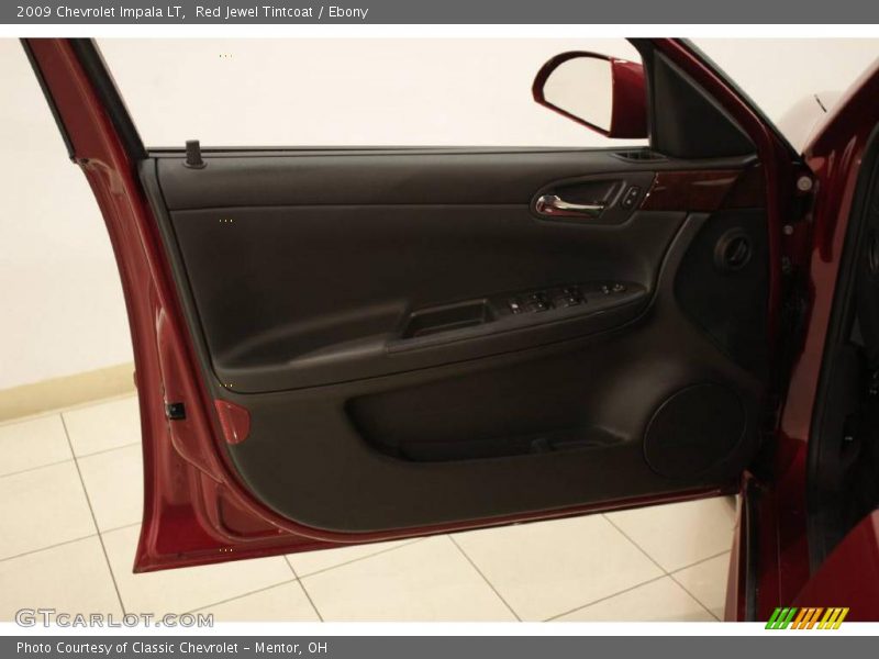 Red Jewel Tintcoat / Ebony 2009 Chevrolet Impala LT