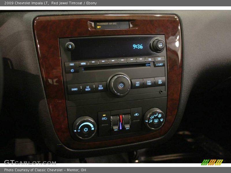 Red Jewel Tintcoat / Ebony 2009 Chevrolet Impala LT