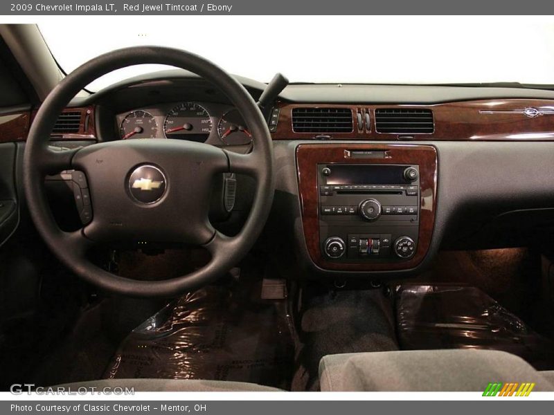 Red Jewel Tintcoat / Ebony 2009 Chevrolet Impala LT