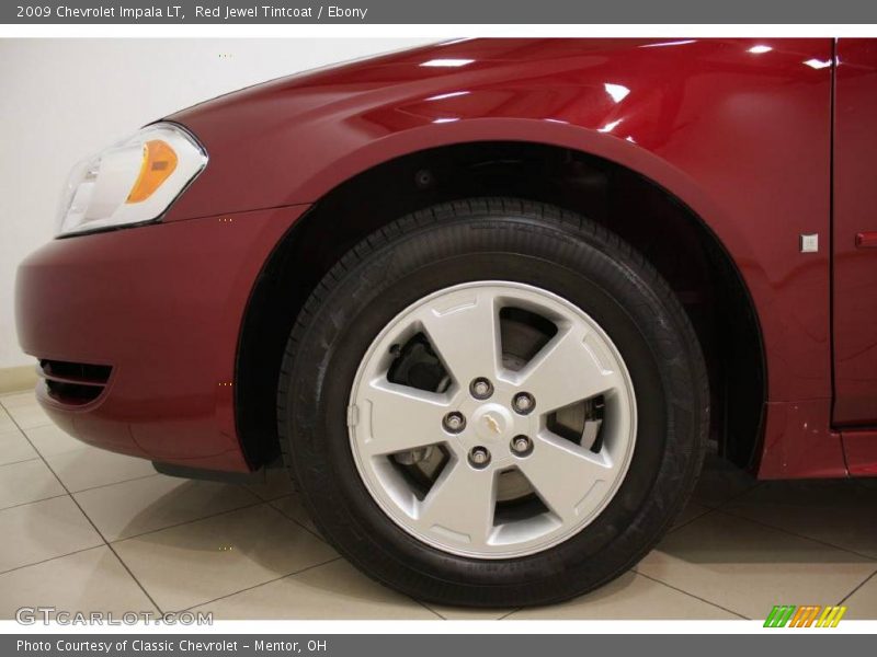 Red Jewel Tintcoat / Ebony 2009 Chevrolet Impala LT