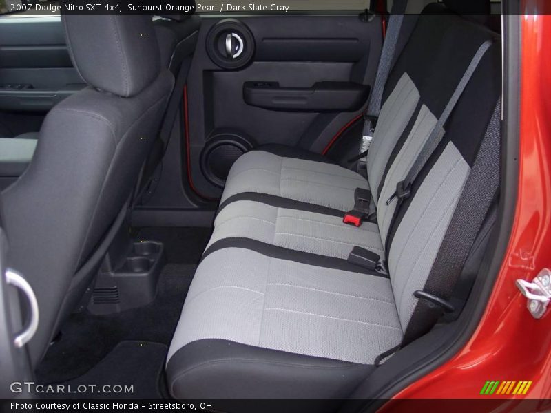 Sunburst Orange Pearl / Dark Slate Gray 2007 Dodge Nitro SXT 4x4