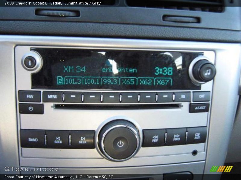 Summit White / Gray 2009 Chevrolet Cobalt LT Sedan