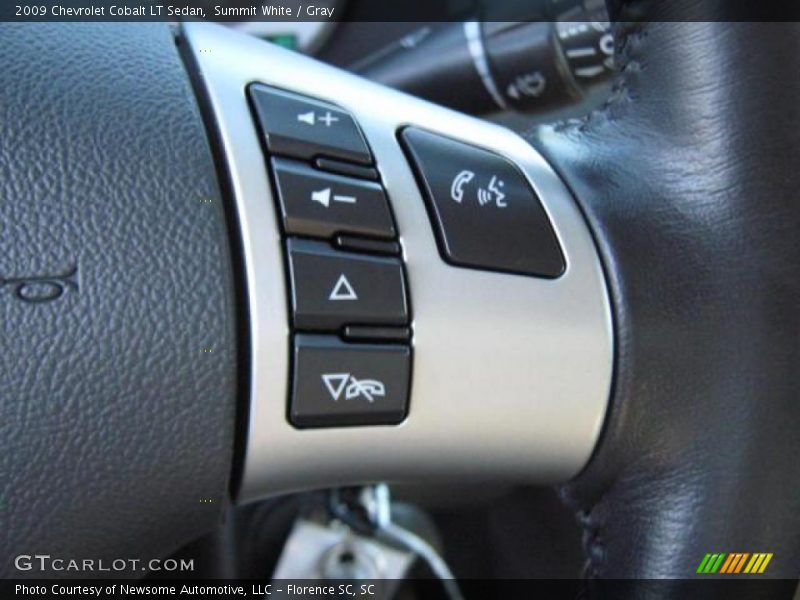Summit White / Gray 2009 Chevrolet Cobalt LT Sedan