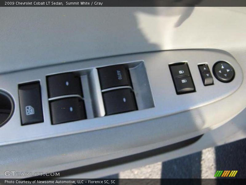 Summit White / Gray 2009 Chevrolet Cobalt LT Sedan