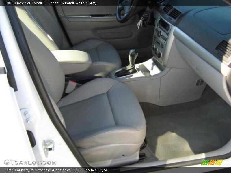 Summit White / Gray 2009 Chevrolet Cobalt LT Sedan