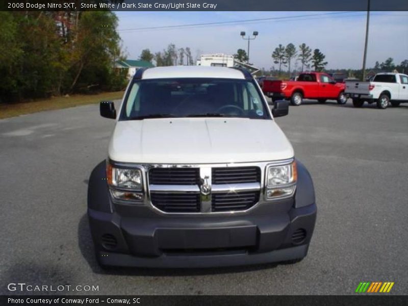 Stone White / Dark Slate Gray/Light Slate Gray 2008 Dodge Nitro SXT