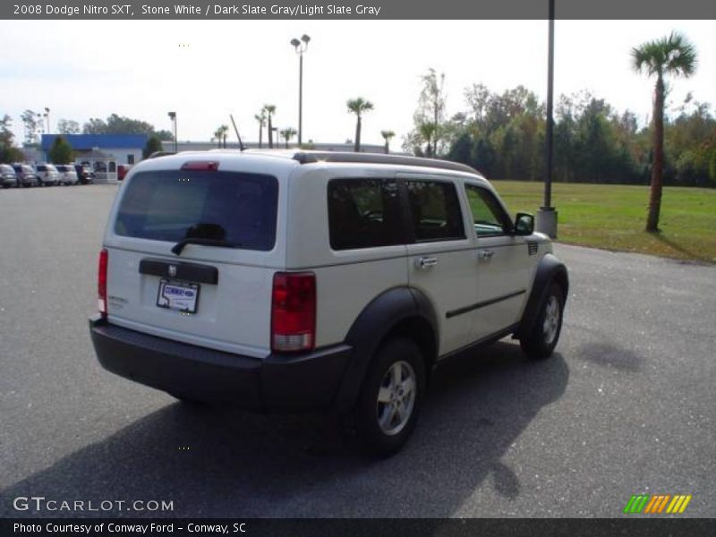 Stone White / Dark Slate Gray/Light Slate Gray 2008 Dodge Nitro SXT