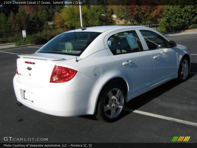 Summit White / Gray 2009 Chevrolet Cobalt LT Sedan