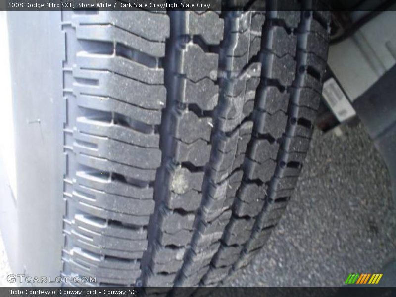 Stone White / Dark Slate Gray/Light Slate Gray 2008 Dodge Nitro SXT