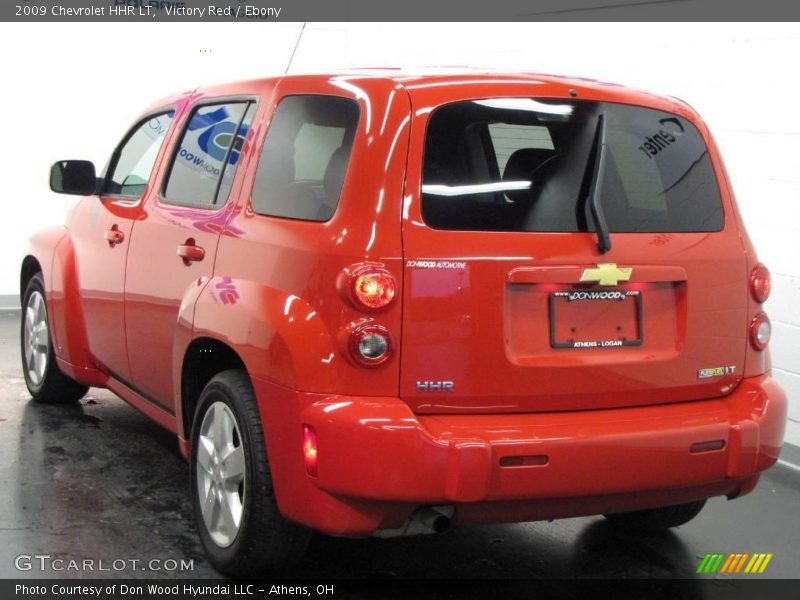 Victory Red / Ebony 2009 Chevrolet HHR LT