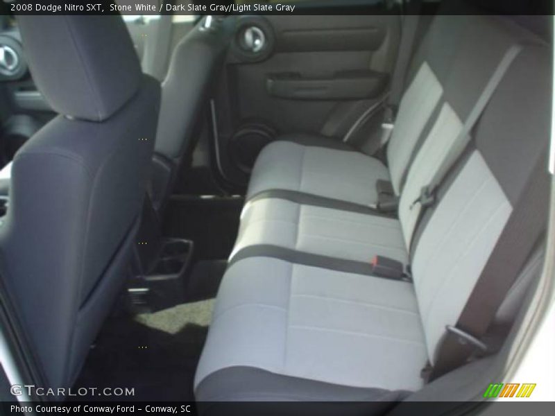 Stone White / Dark Slate Gray/Light Slate Gray 2008 Dodge Nitro SXT