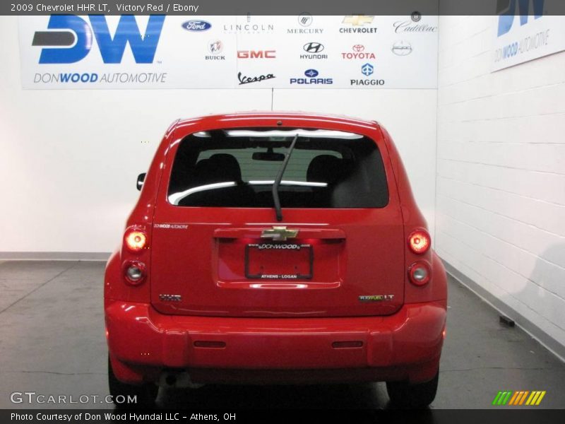 Victory Red / Ebony 2009 Chevrolet HHR LT
