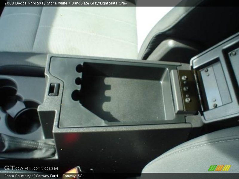 Stone White / Dark Slate Gray/Light Slate Gray 2008 Dodge Nitro SXT