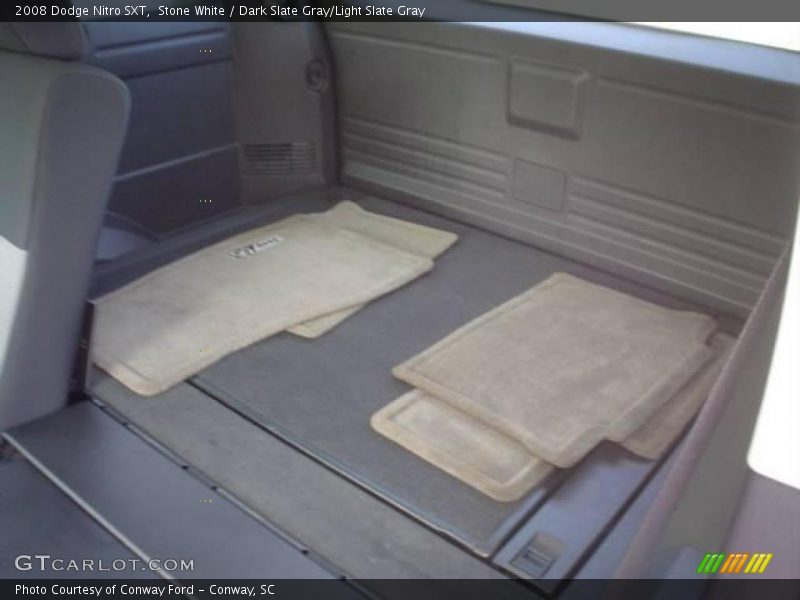 Stone White / Dark Slate Gray/Light Slate Gray 2008 Dodge Nitro SXT