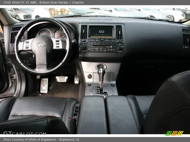 Brilliant Silver Metallic / Graphite 2005 Infiniti FX 35 AWD