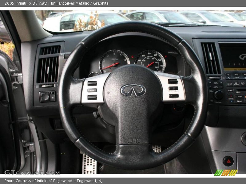 Brilliant Silver Metallic / Graphite 2005 Infiniti FX 35 AWD