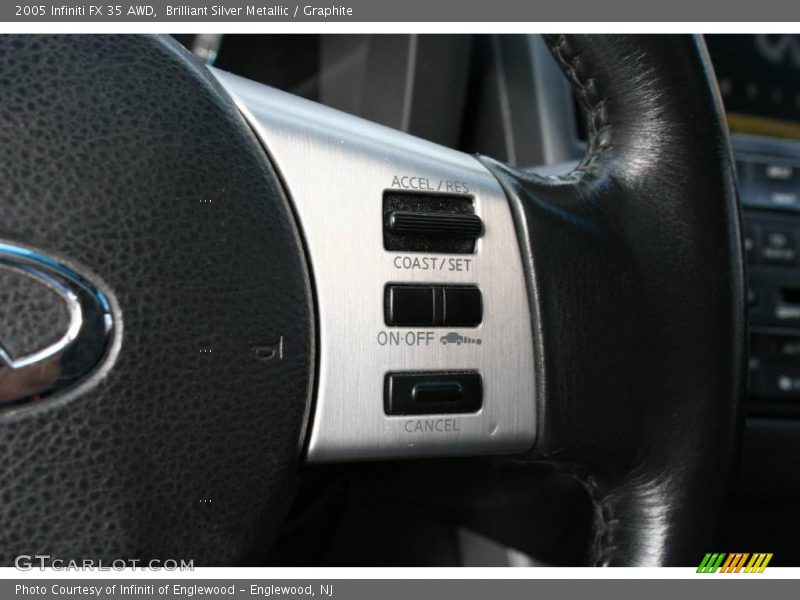 Brilliant Silver Metallic / Graphite 2005 Infiniti FX 35 AWD