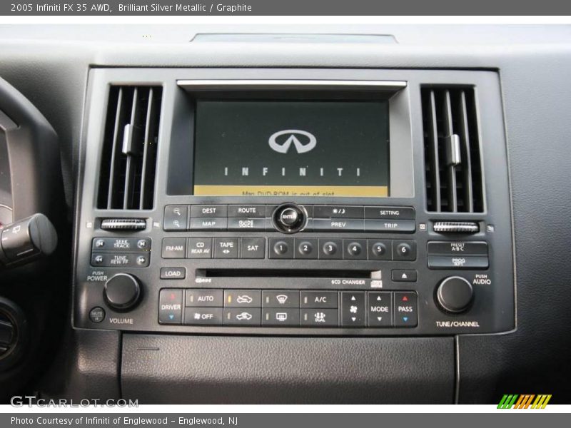 Brilliant Silver Metallic / Graphite 2005 Infiniti FX 35 AWD