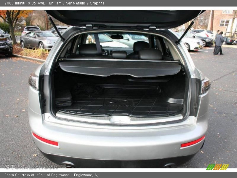 Brilliant Silver Metallic / Graphite 2005 Infiniti FX 35 AWD