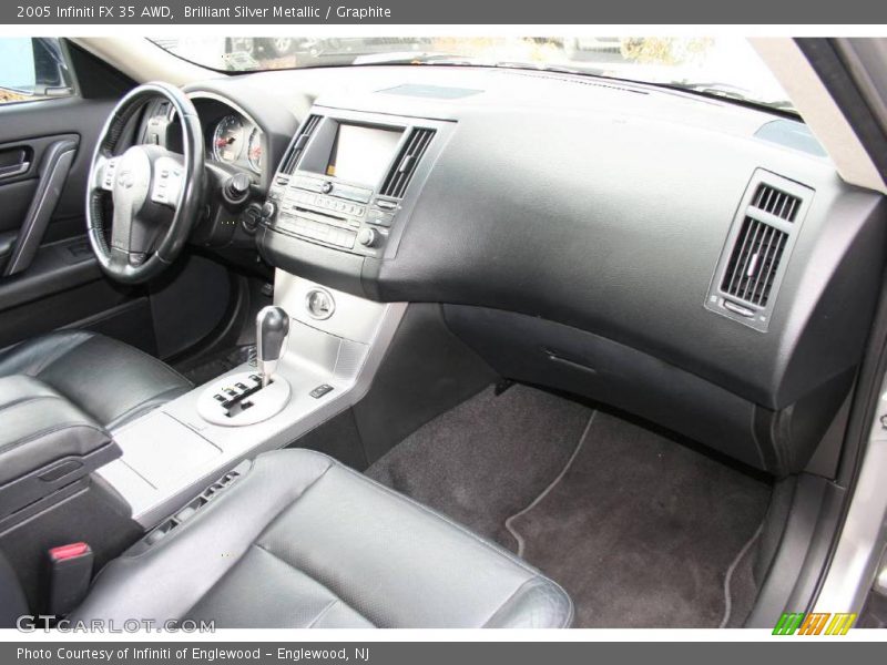 Brilliant Silver Metallic / Graphite 2005 Infiniti FX 35 AWD