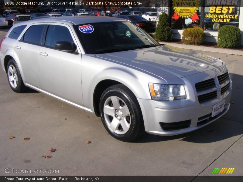 Bright Silver Metallic / Dark Slate Gray/Light Slate Gray 2008 Dodge Magnum
