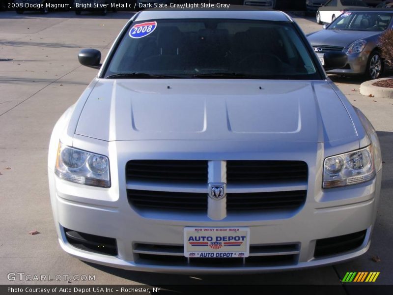 Bright Silver Metallic / Dark Slate Gray/Light Slate Gray 2008 Dodge Magnum