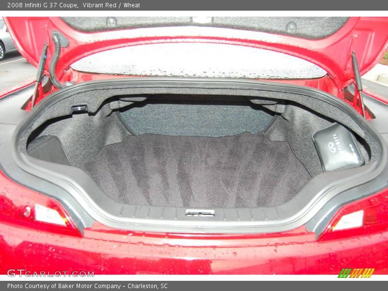 Vibrant Red / Wheat 2008 Infiniti G 37 Coupe